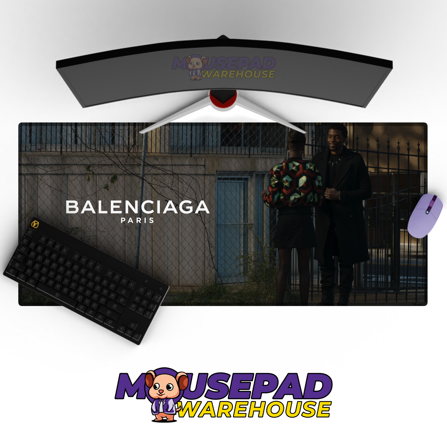 Balenciaga V7 Mousepad Mockup