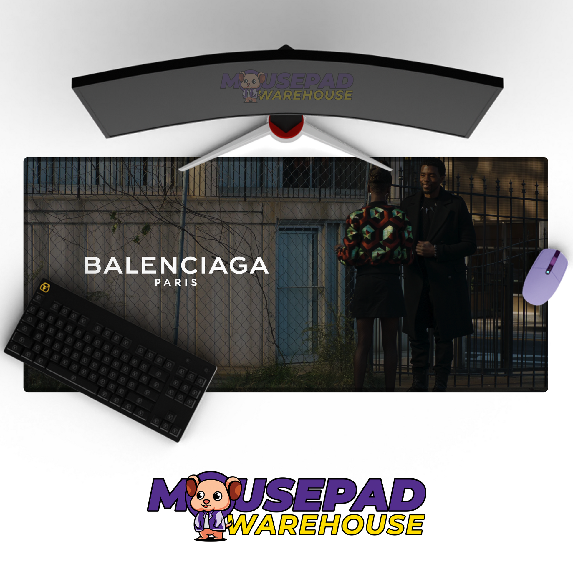 Balenciaga V7 Mousepad Mockup
