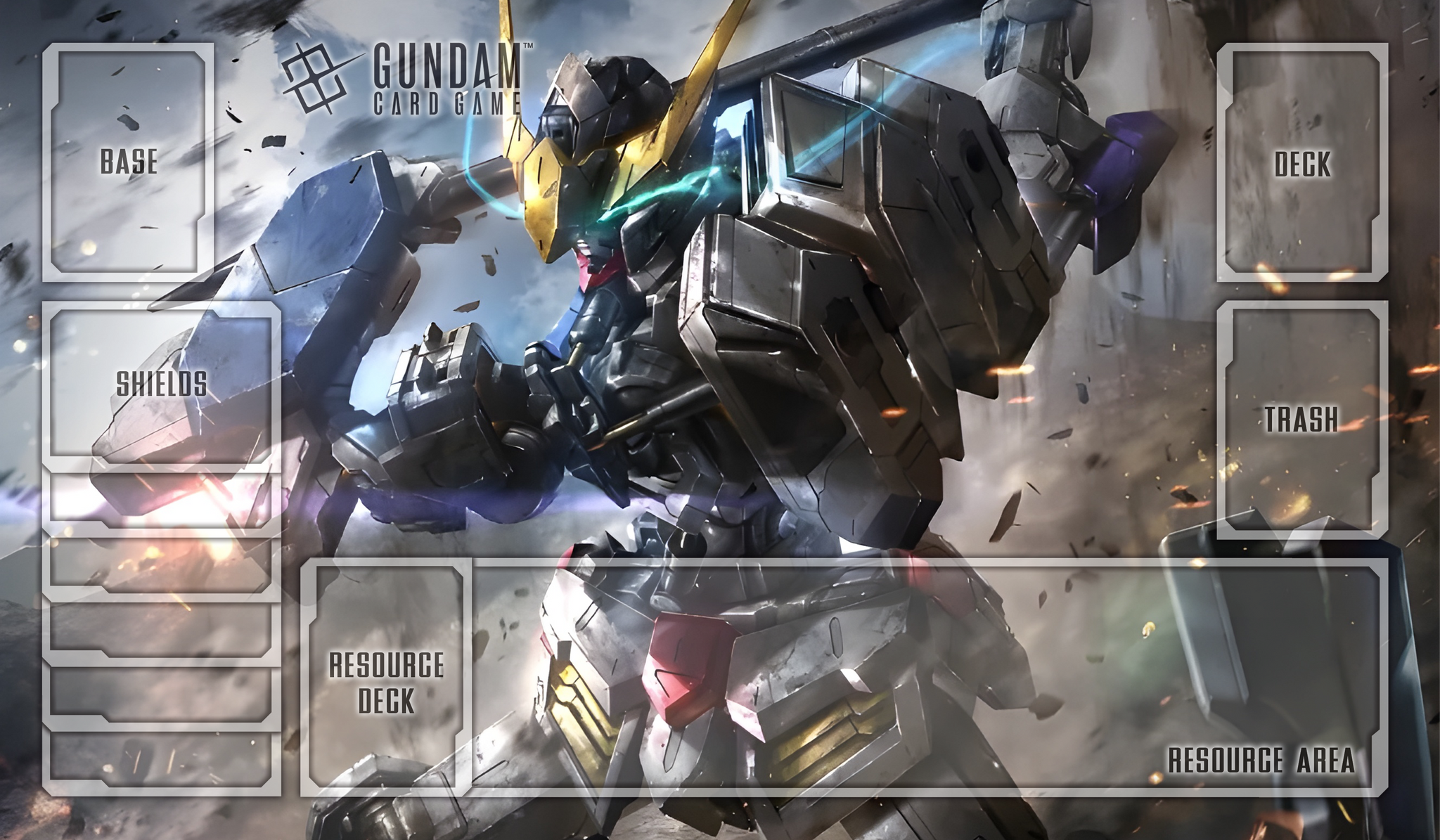 Barbatos 1st Form Gundam TCG Playmat