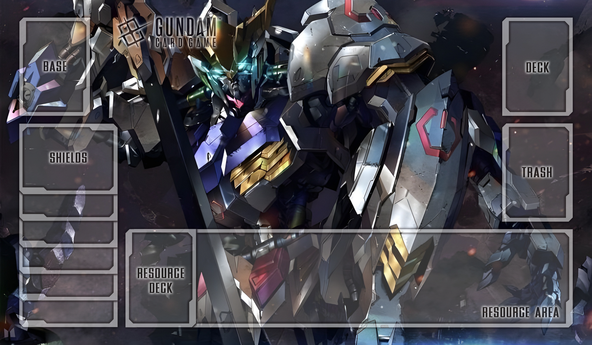 Barbatos 4th Form Gundam TCG Playmat