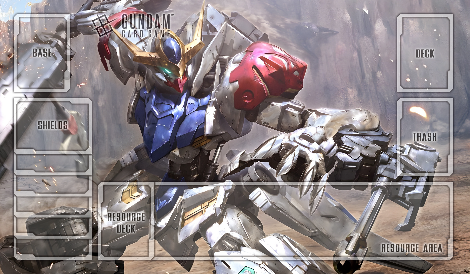 Barbatos Lupus MG Gundam TCG Playmat