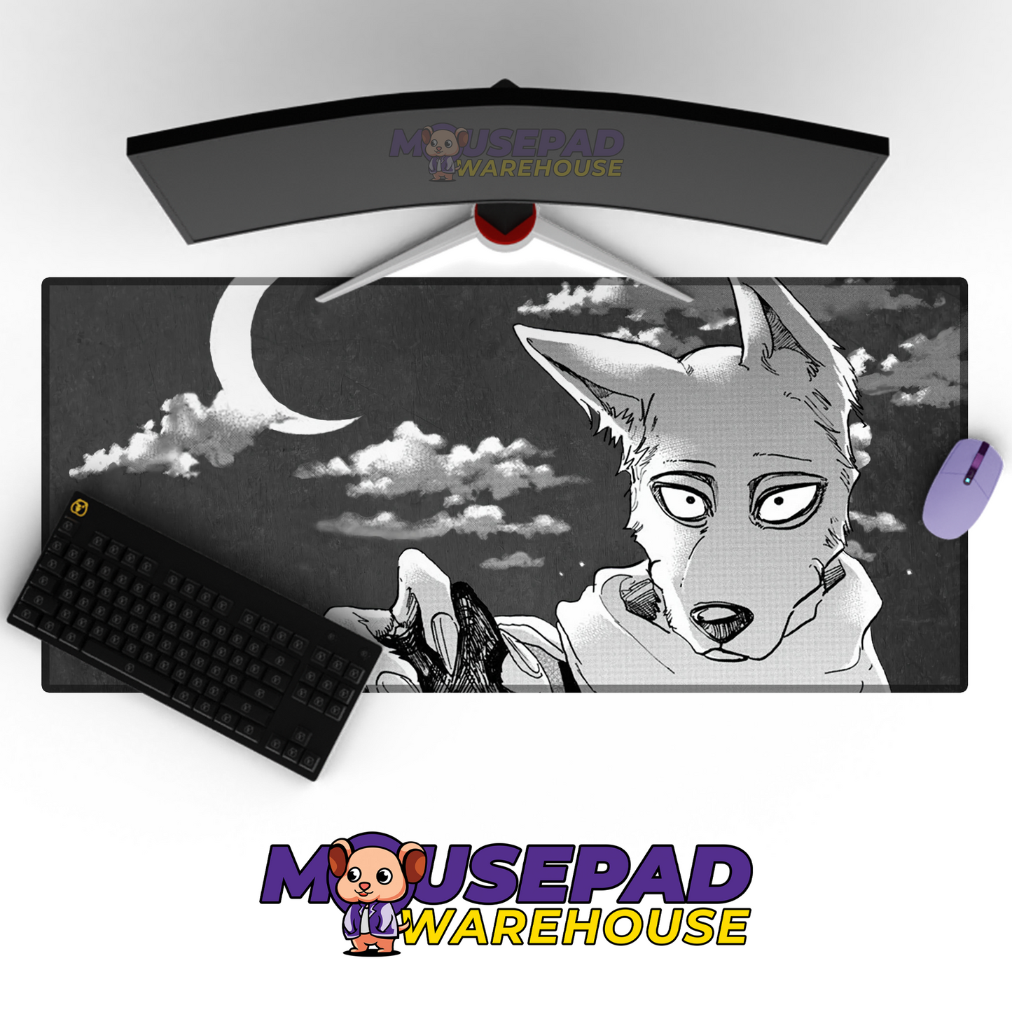 Beastars V10 Mousepad Mockup