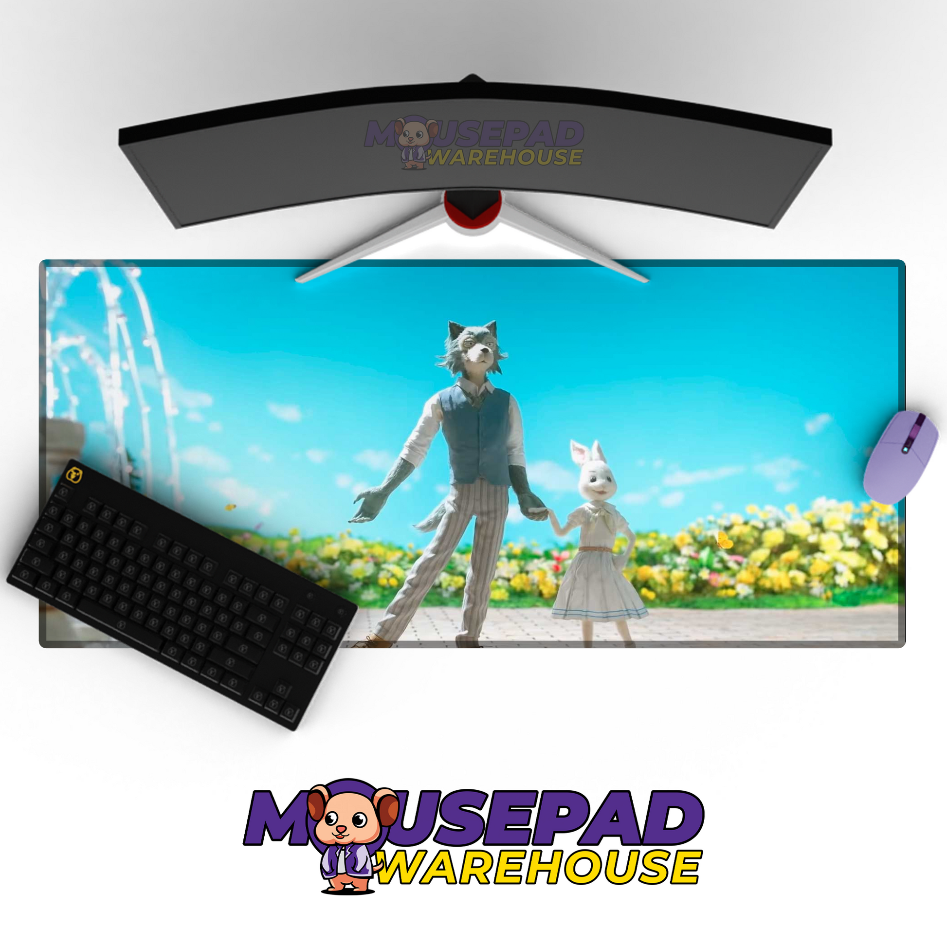 Beastars V12 Mousepad Mockup