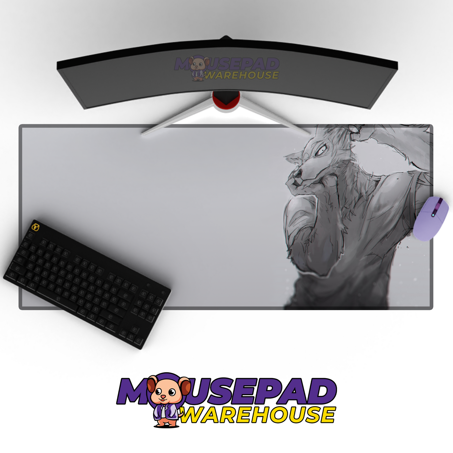 Beastars V13 Mousepad Mockup