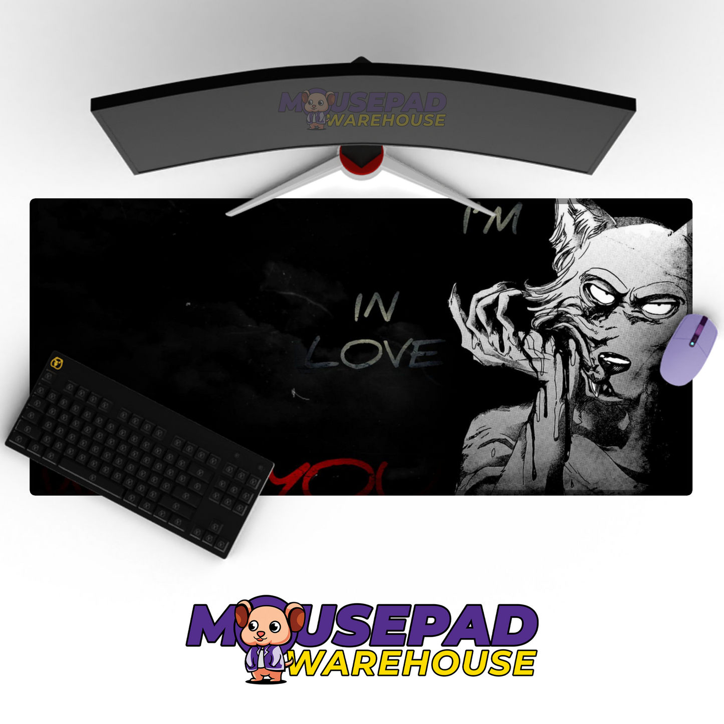 Beastars V17 Mousepad Mockup