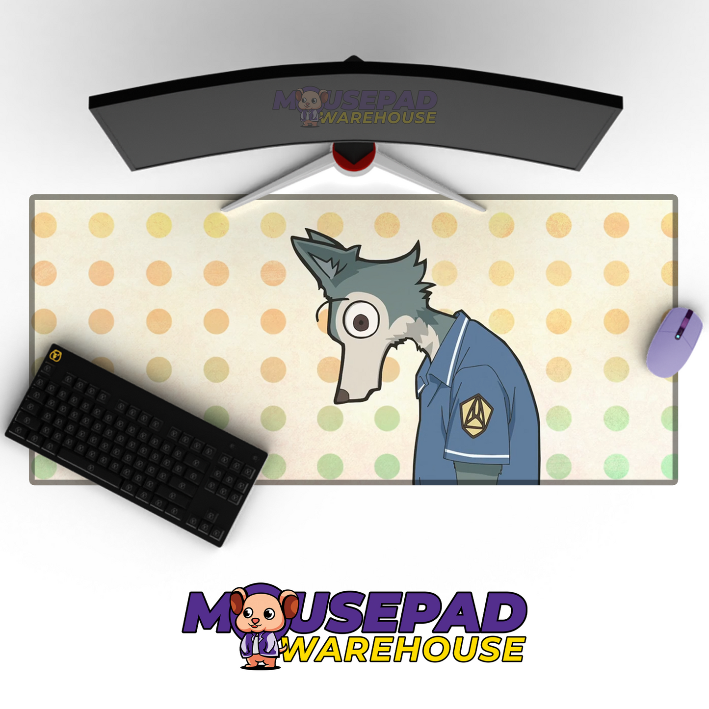 Beastars V18 Mousepad Mockup