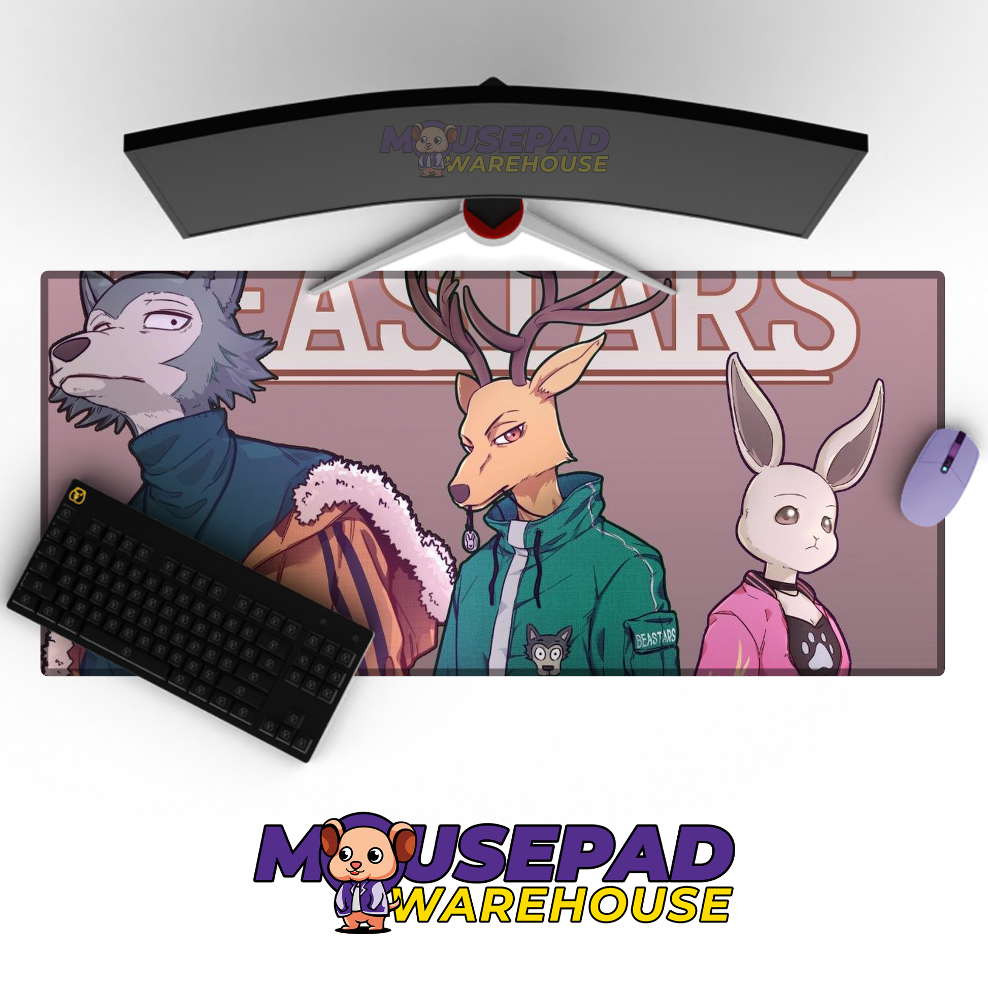 Beastars V24 Mousepad Mockup