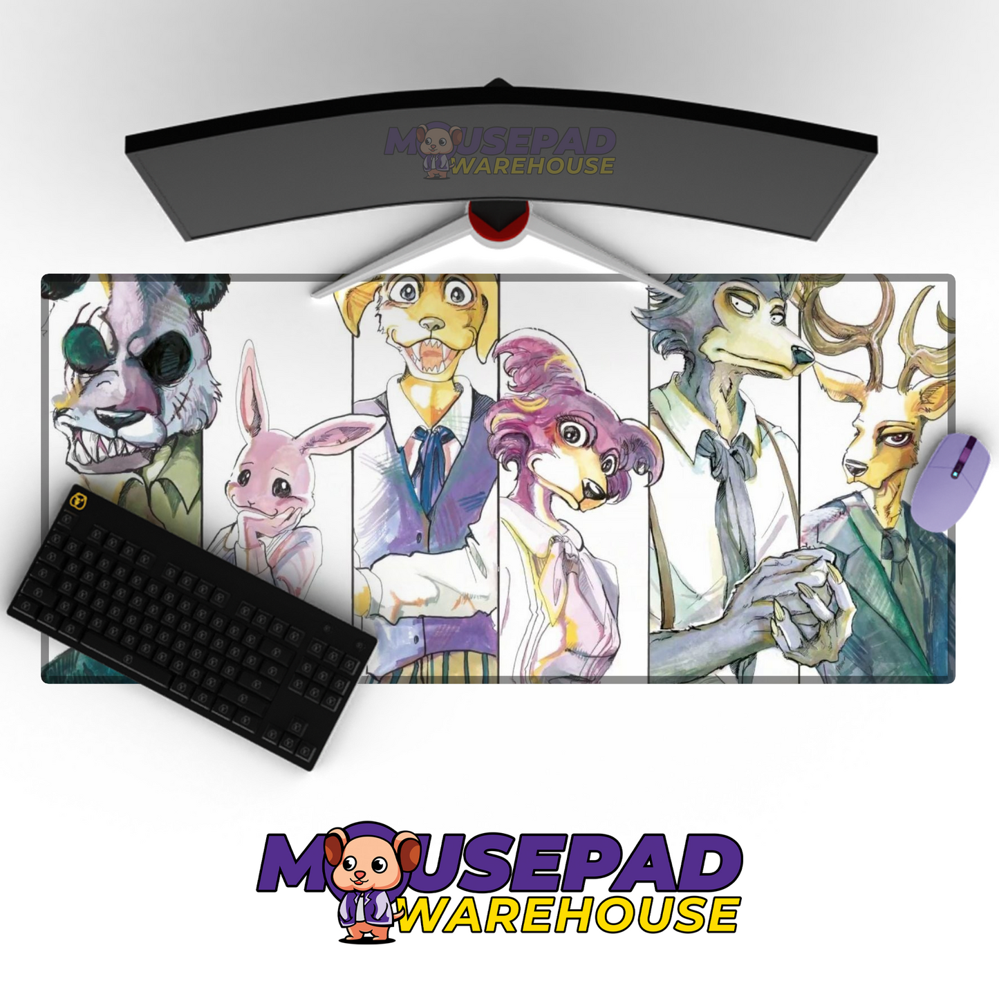 Beastars V27 Mousepad Mockup