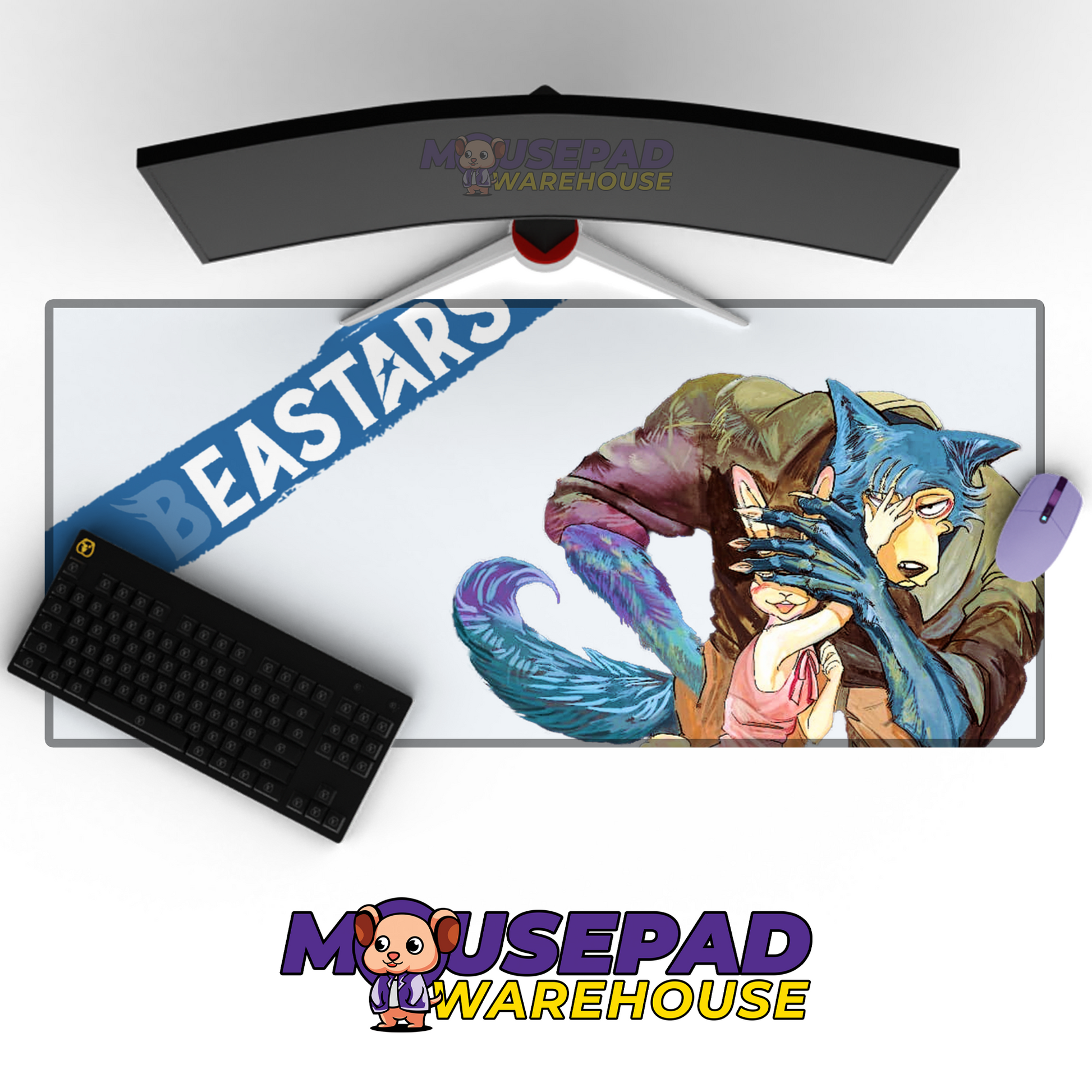 Beastars V6 Mousepad Mockup