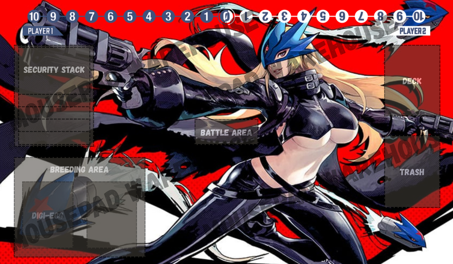 Beelstarmon Digimon Card Game Playmat
