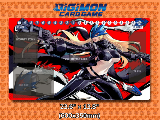 Beelstarmon Digimon Card Game Playmat Mockup
