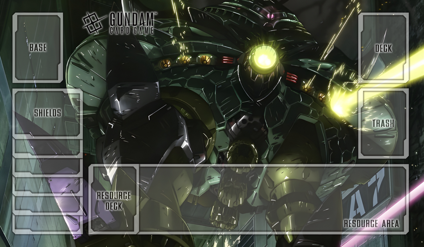 Big Zam Gundam TCG Playmat