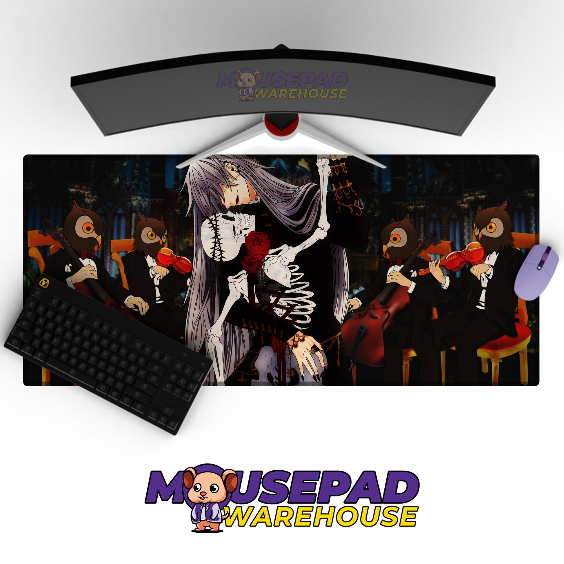 Black Butler V17 Mousepad Mockup