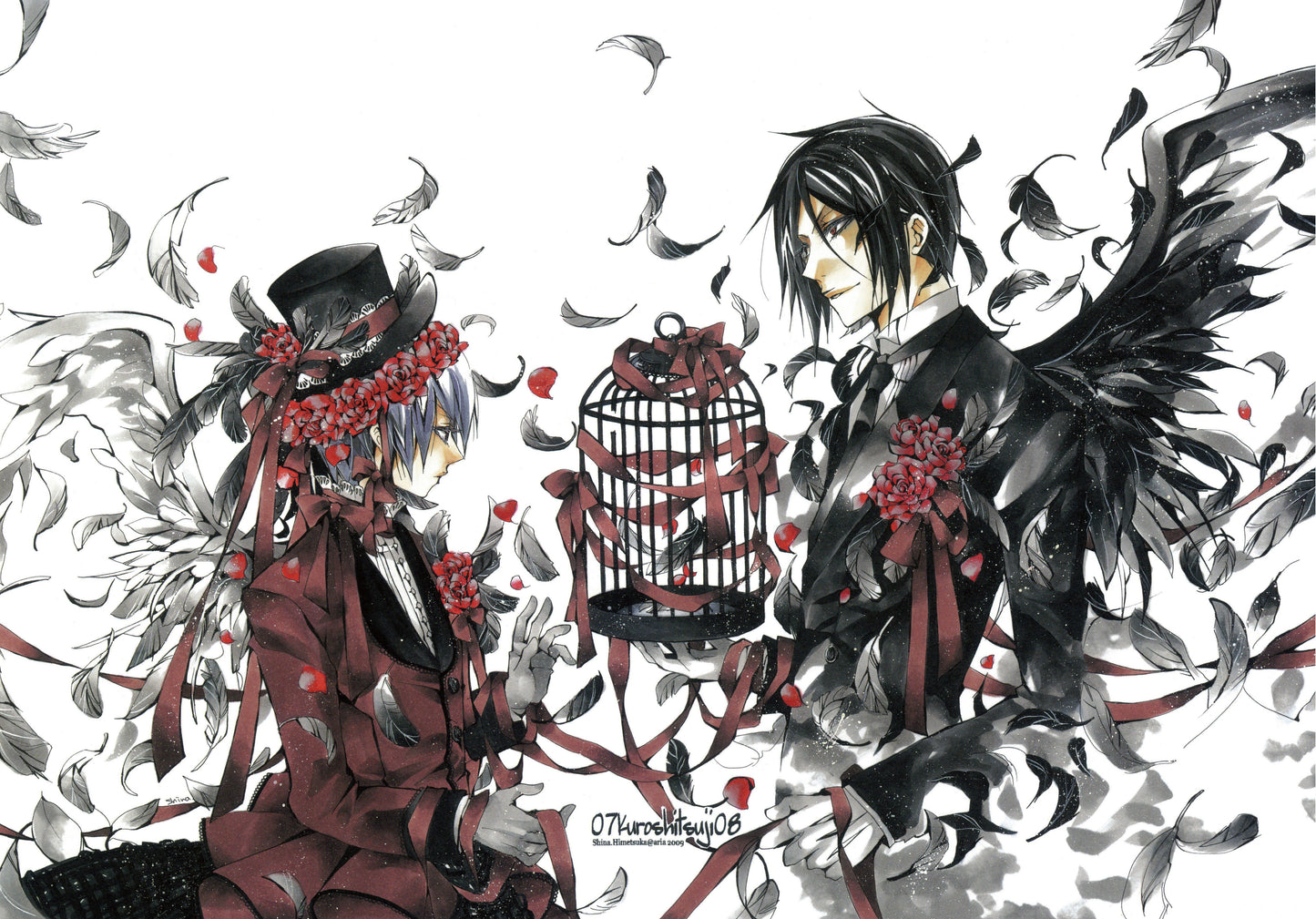 Black Butler V18 Mousepad