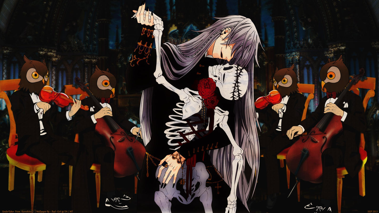 Black Butler V19 Mousepad