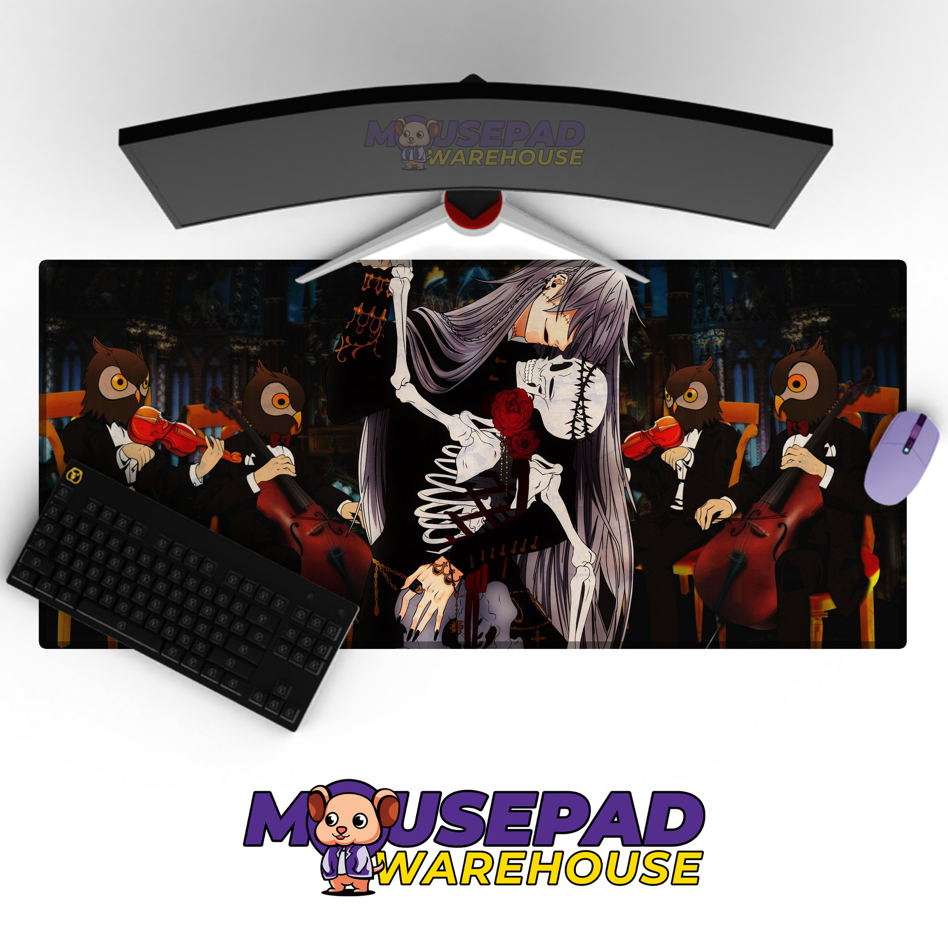 Black Butler V19 Mousepad Mockup