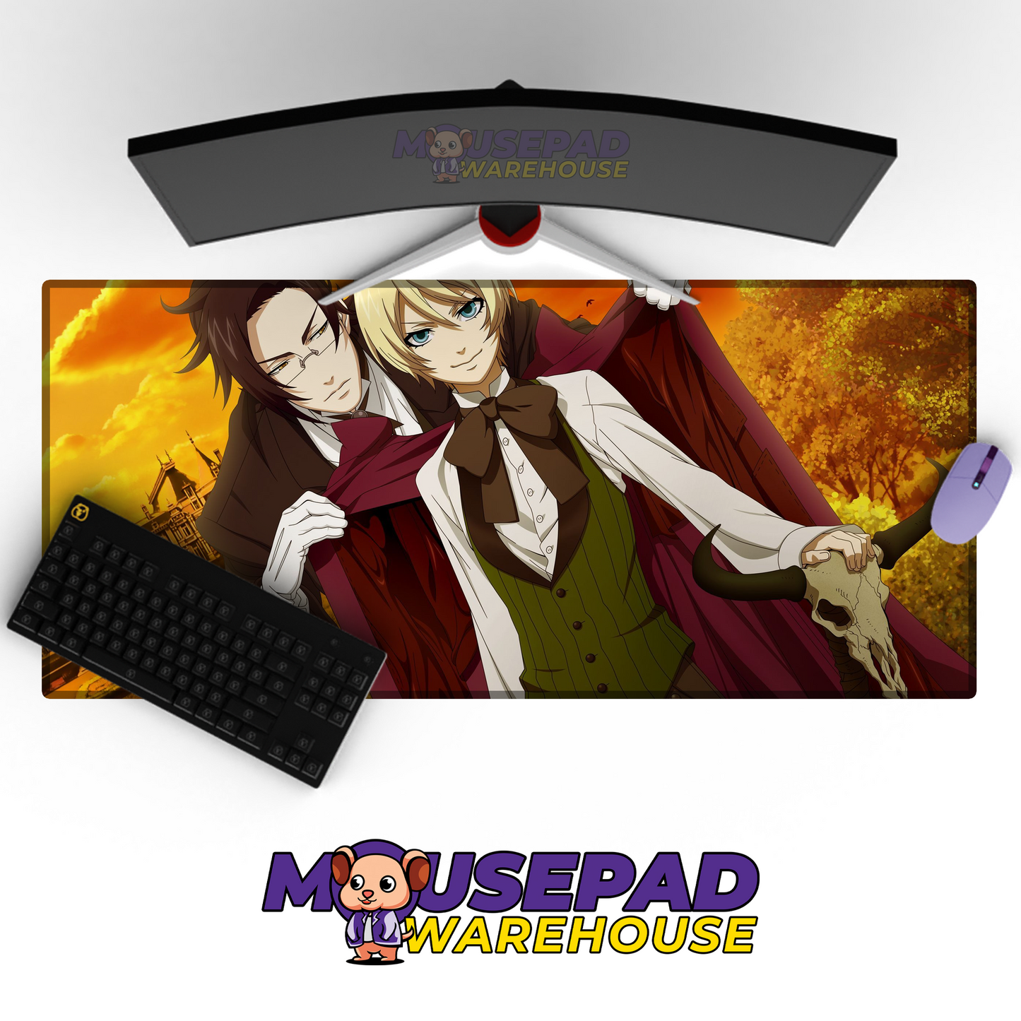 Black Butler V1 Mousepad Mockup