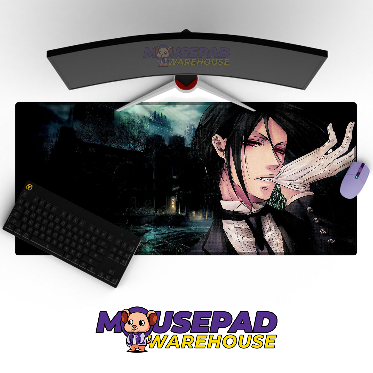 Black Butler V20 Mousepad Mockup