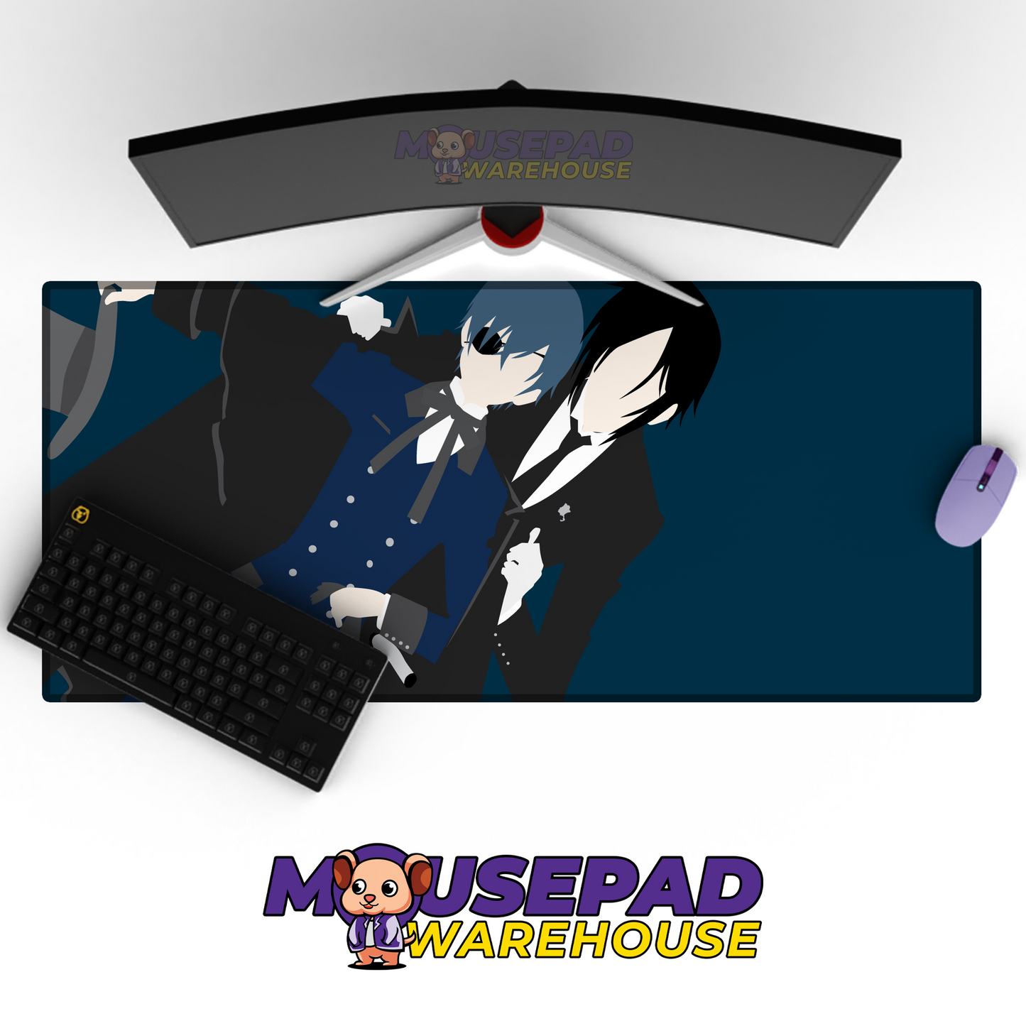 Black Butler V23 Mousepad Mockup