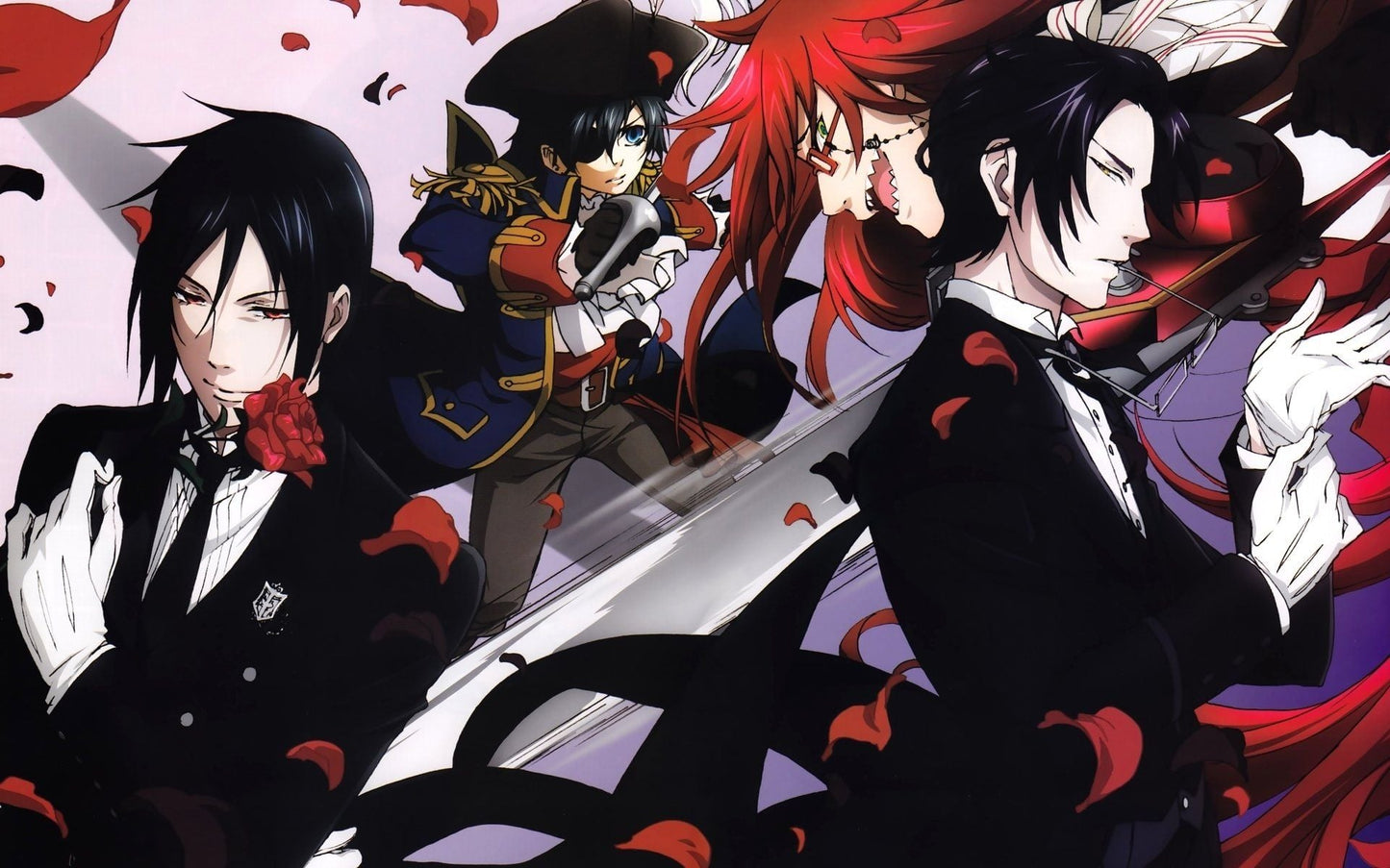 Black Butler V24 Mousepad