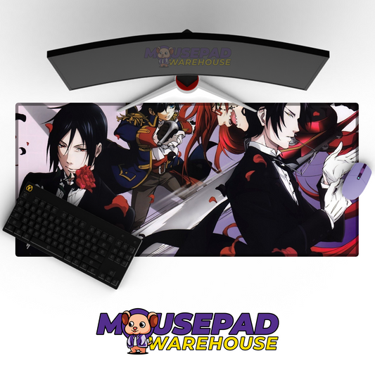 Black Butler V24 Mousepad Mockup