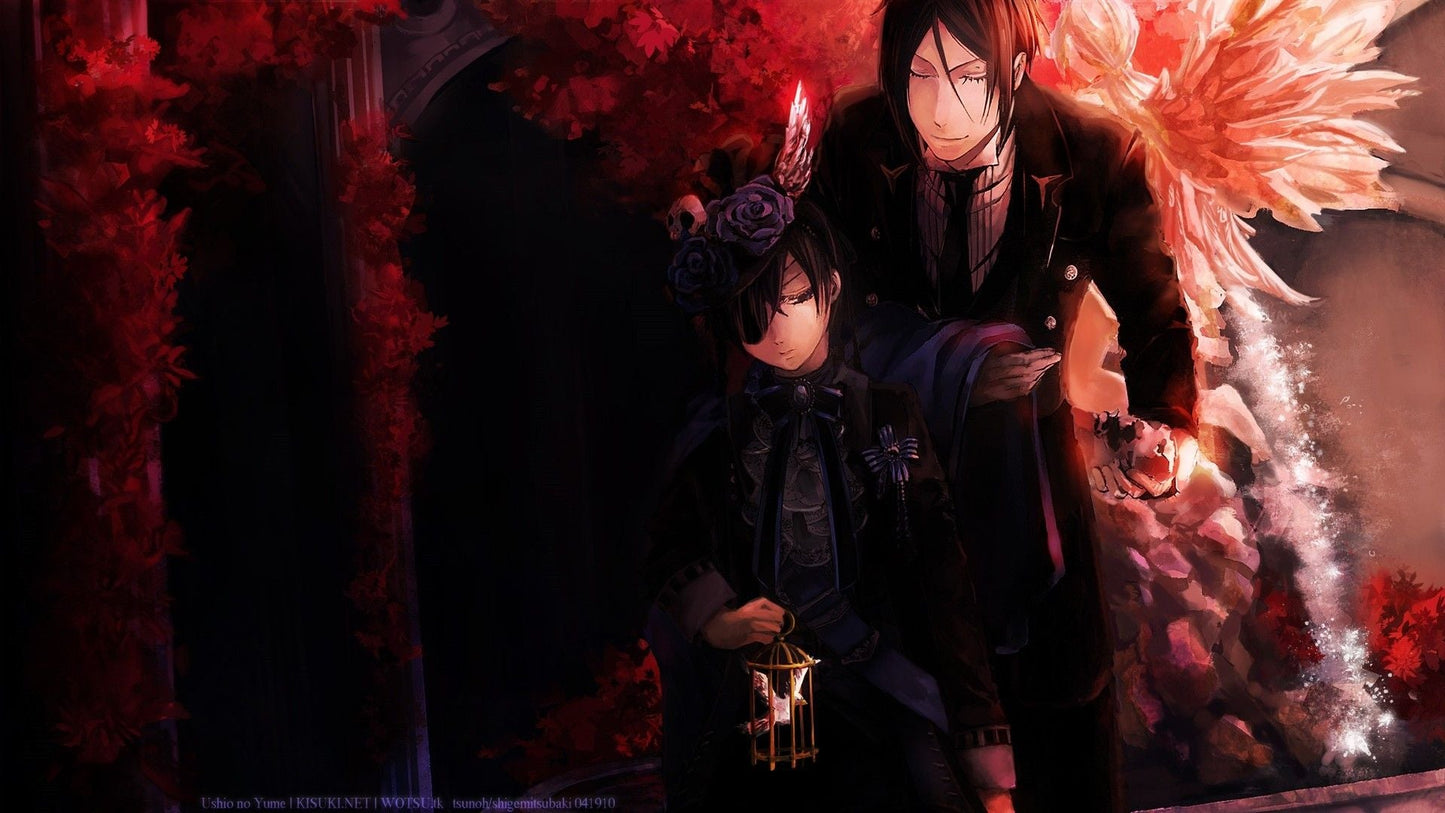 Black Butler V25 Mousepad