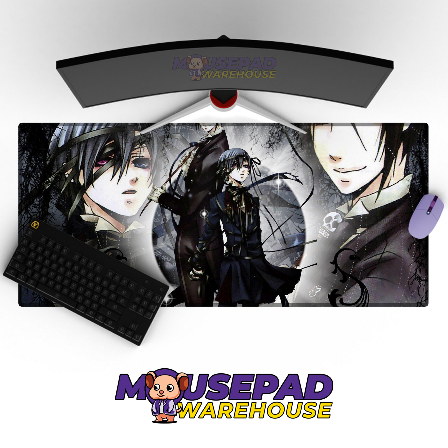 Black Butler V27 Mousepad Mockup