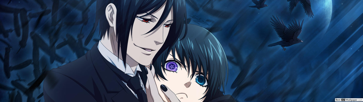 Black Butler V28 Mousepad