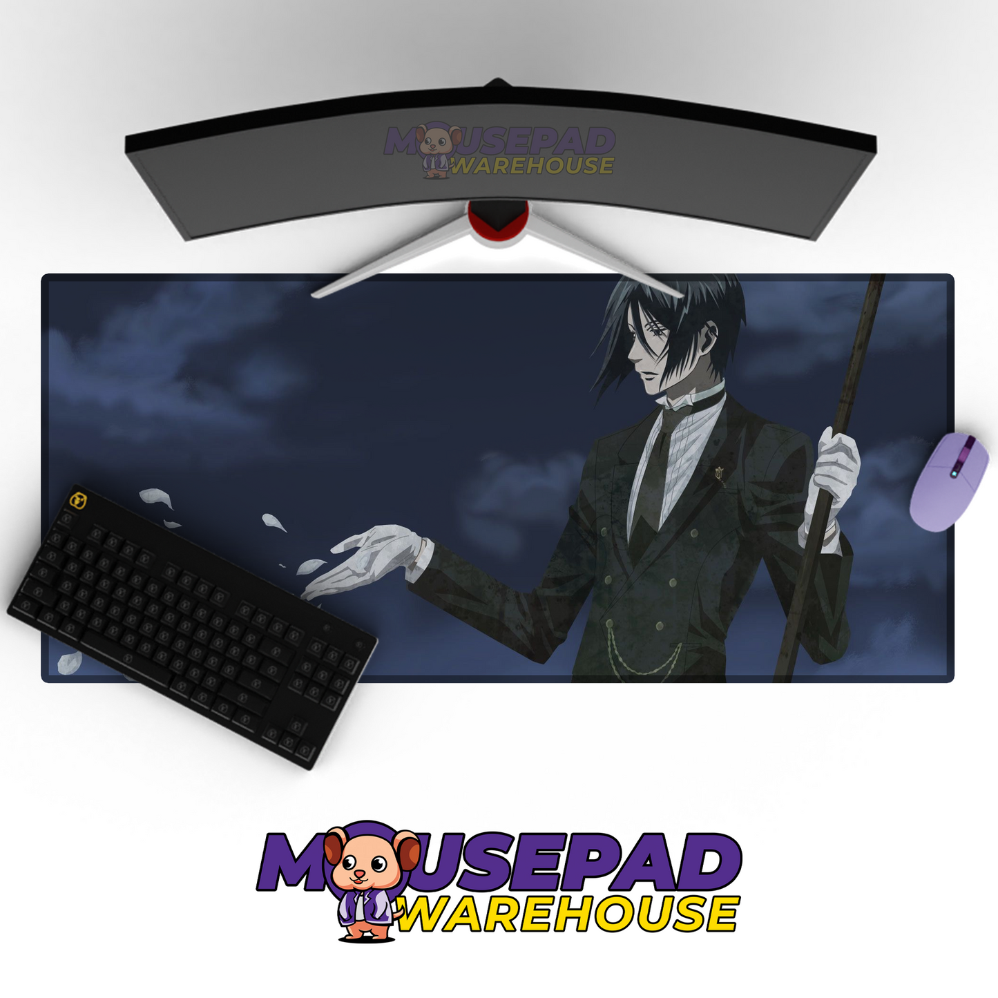 Black Butler V2 Mousepad Mockup