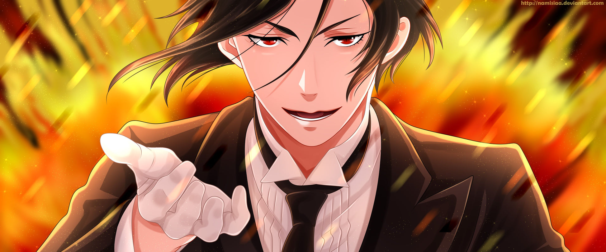 Black Butler V32 Mousepad