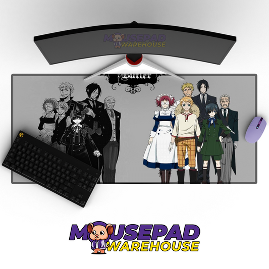 Black Butler V8 Mousepad Mockup