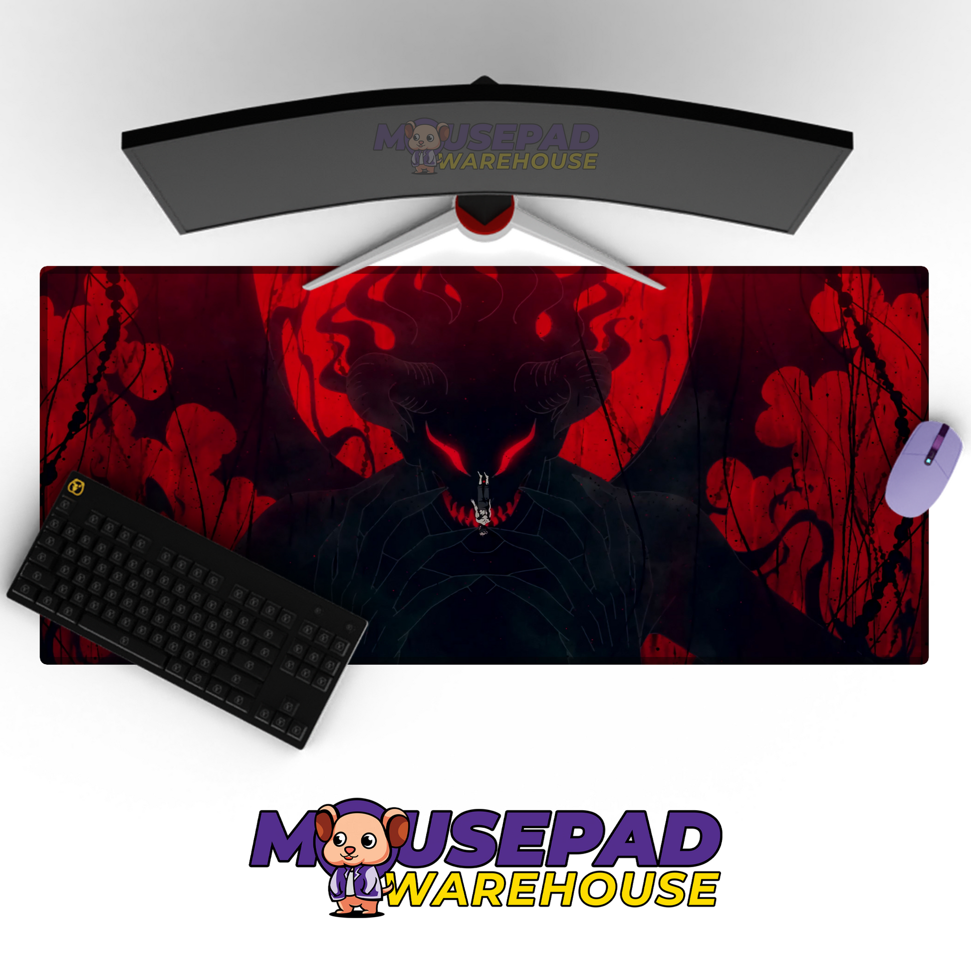 Black Clover V13 Mousepad Mockup