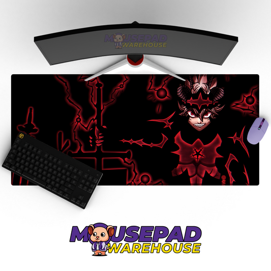 Black Clover V15 Mousepad Mockup
