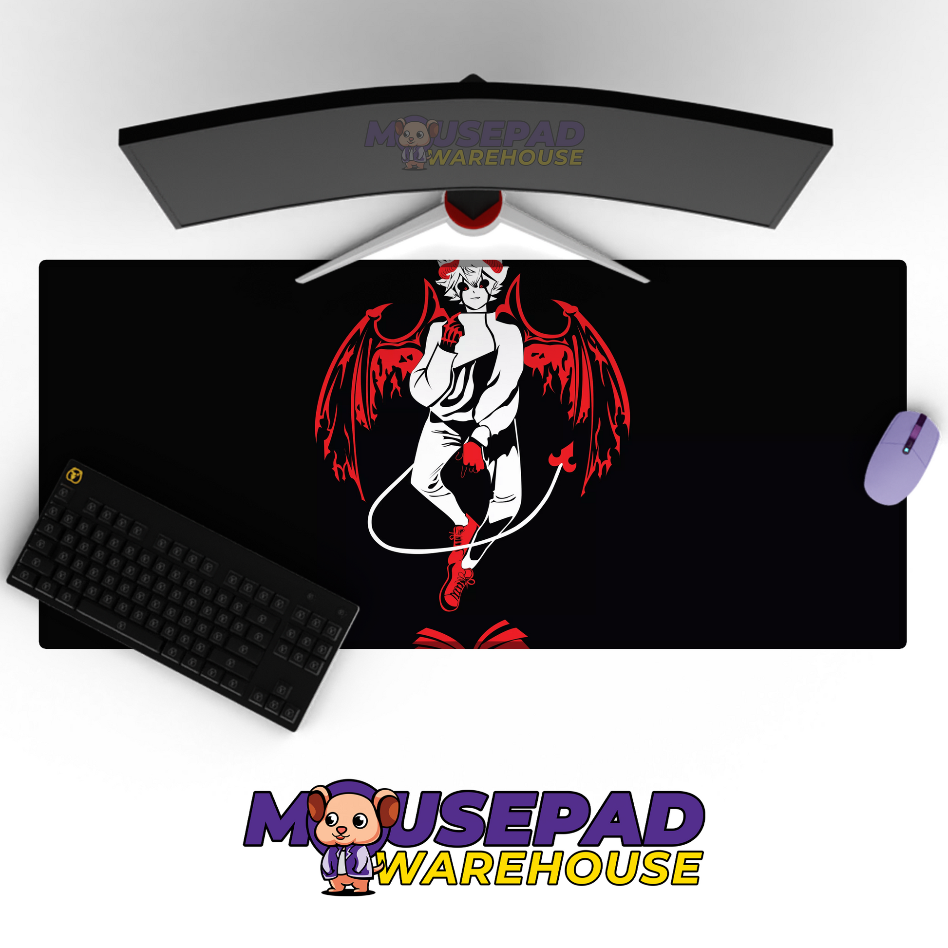 Black Clover V16 Mousepad Mockup