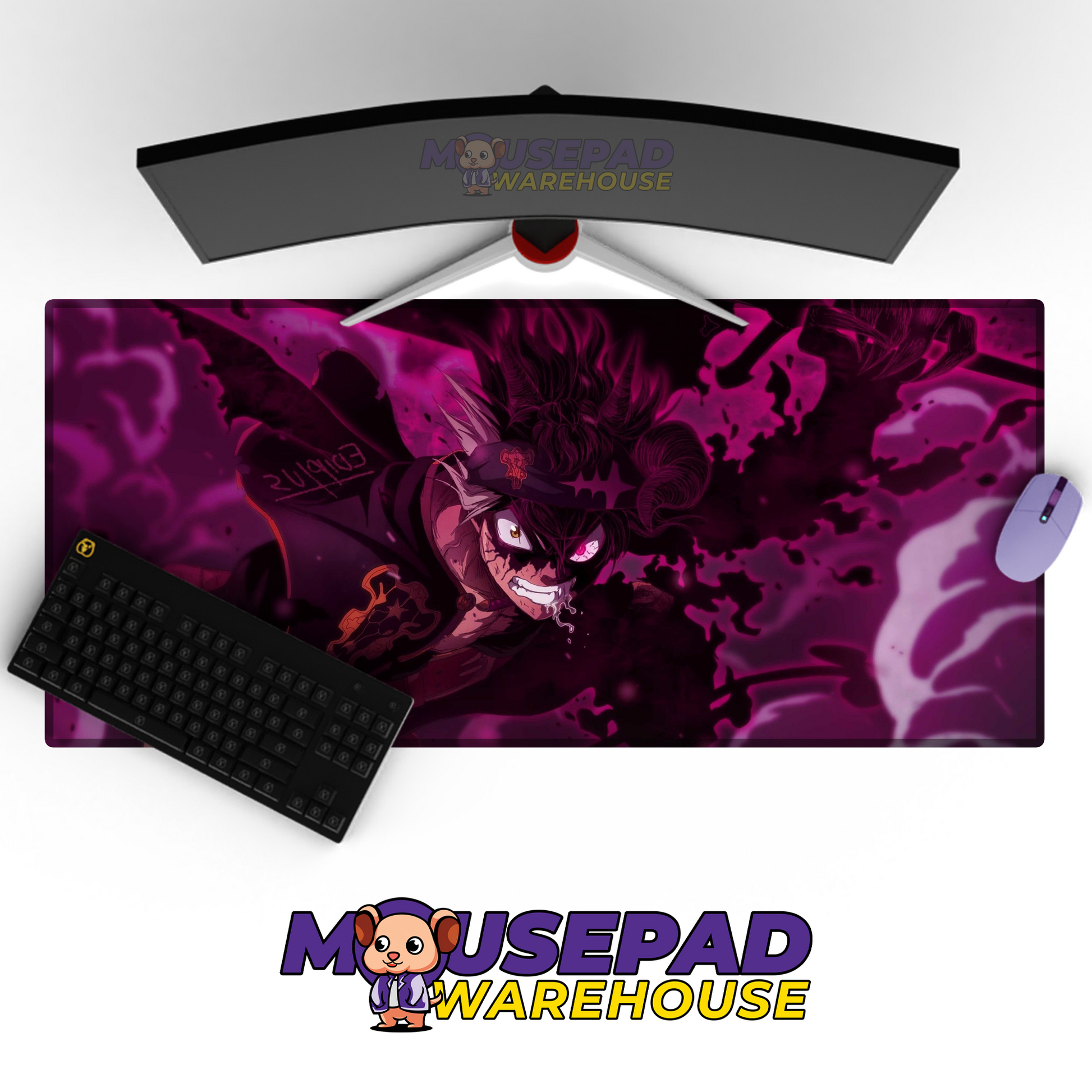 Black Clover V22 Mousepad Mockup