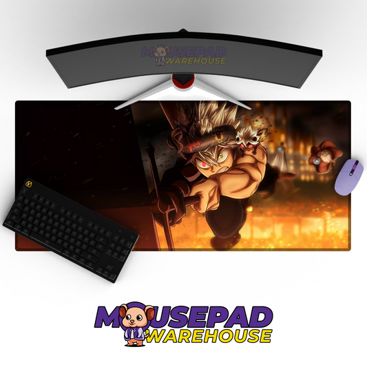 Black Clover V4 Mousepad Mockup