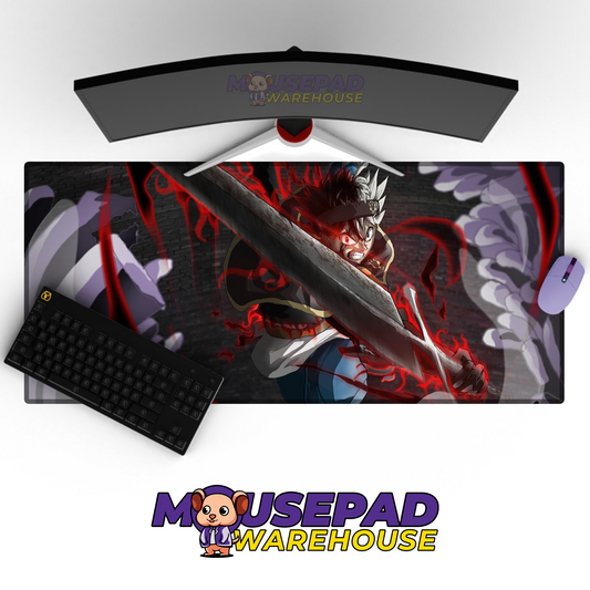 Black Clover V5 Mousepad Mockup
