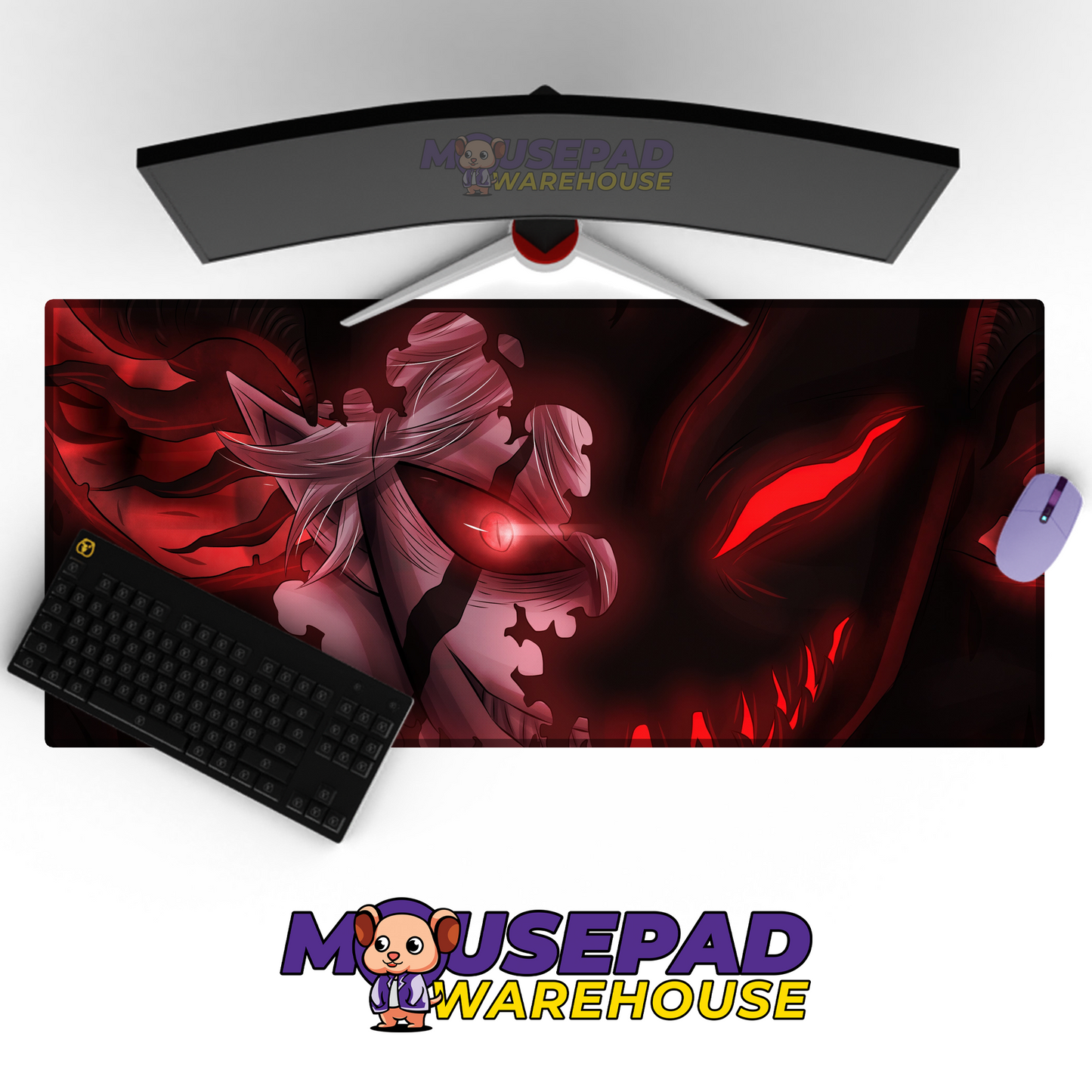 Black Clover V6 Mousepad Mockup