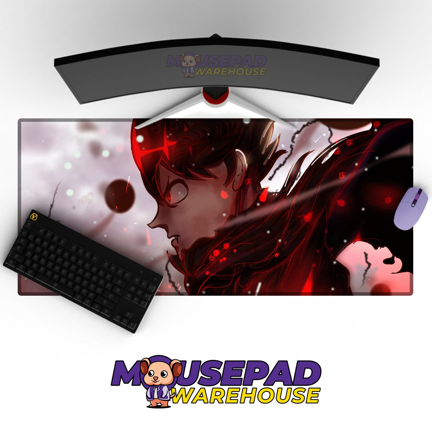 Black Clover V7 Mousepad Mockup