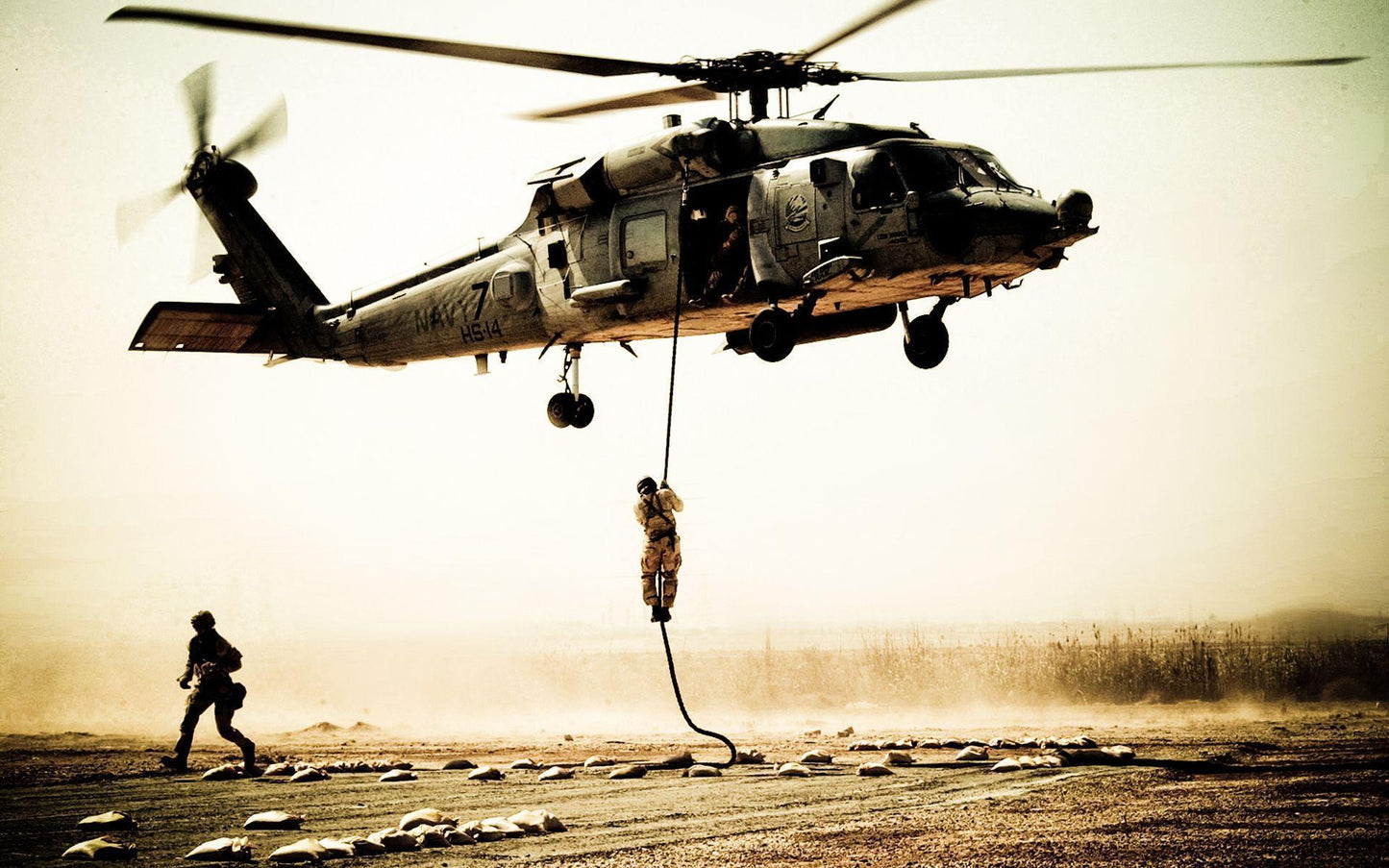 Black Hawk Helicopter V10 Mousepad Deskmat
