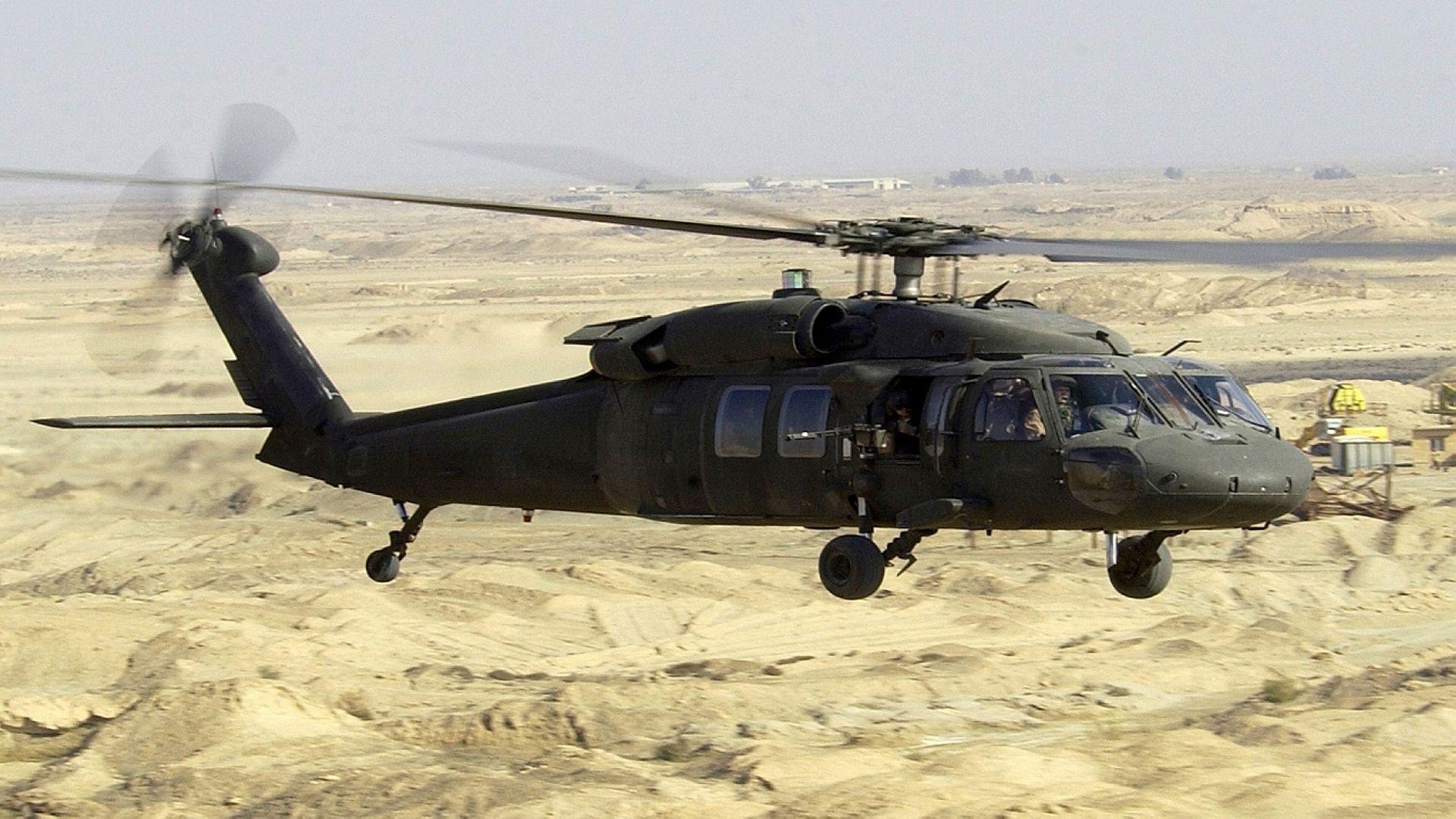 Black Hawk Helicopter V12 Mousepad Deskmat