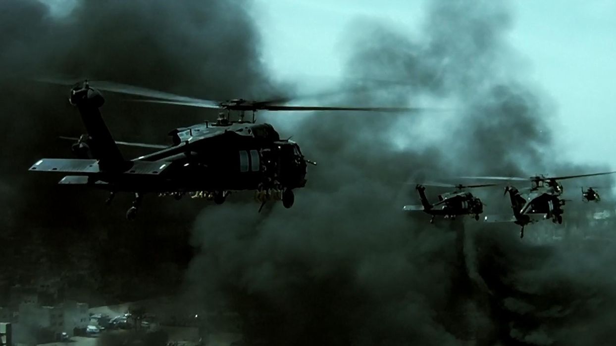 Black Hawk Helicopter V3 Mousepad Deskmat