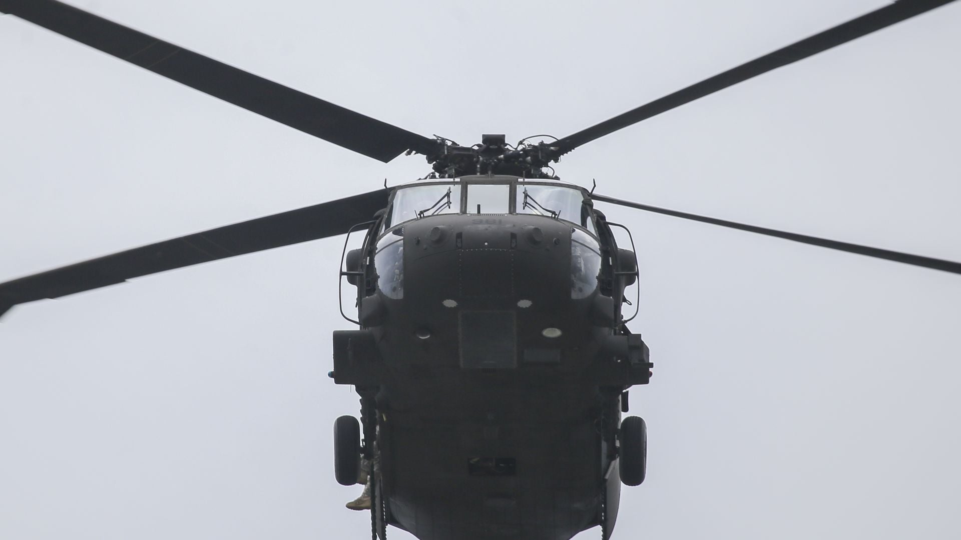 Black Hawk Helicopter V6 Mousepad Deskmat