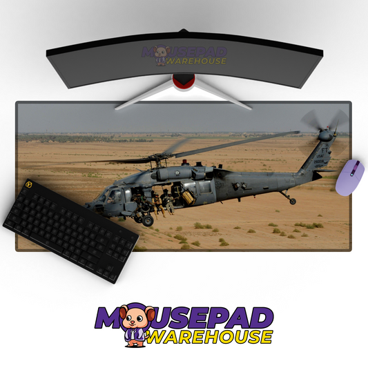 Black Hawk Helicopter V9 Mousepad Deskmat Mockup