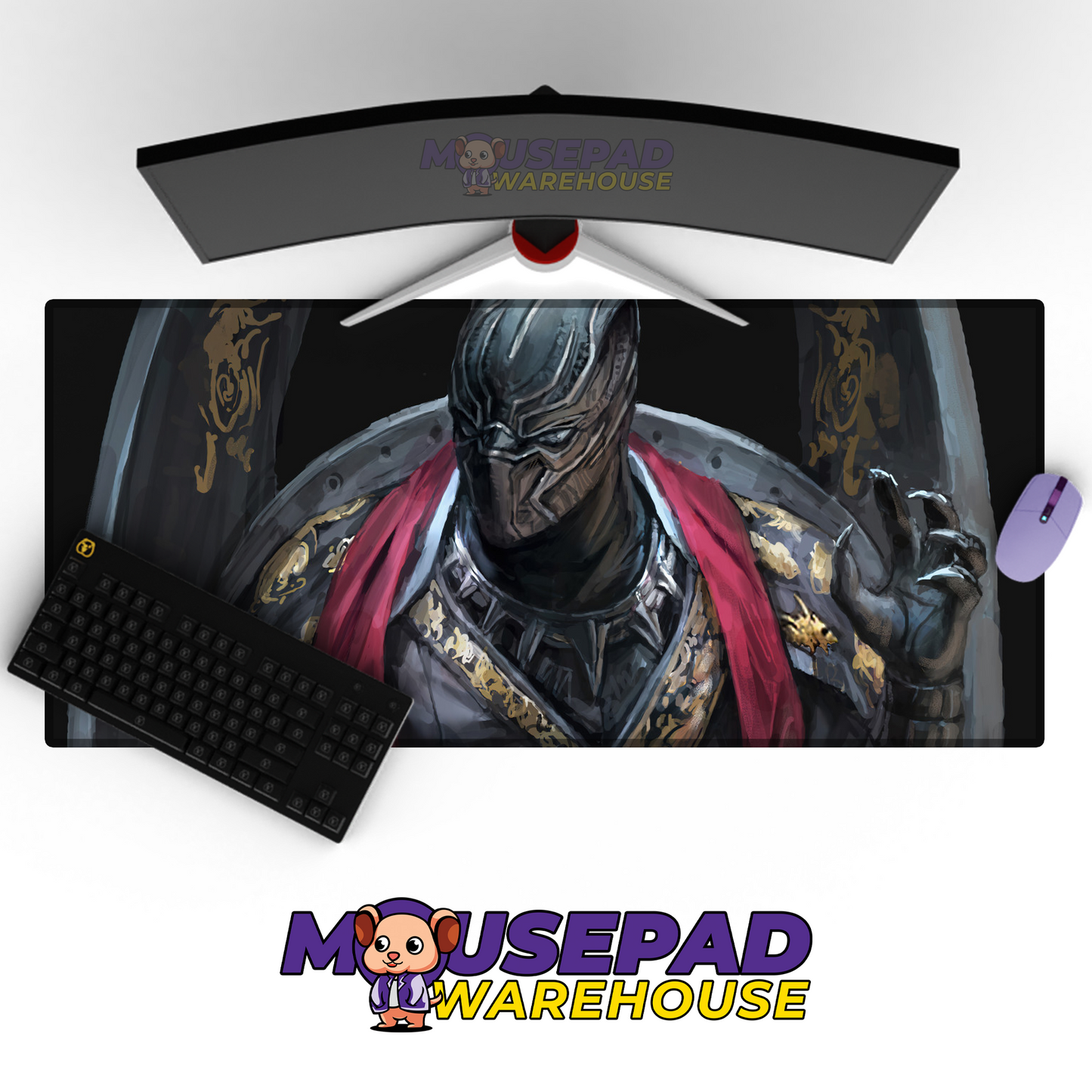 Black Panther V15 Mousepad Mockup