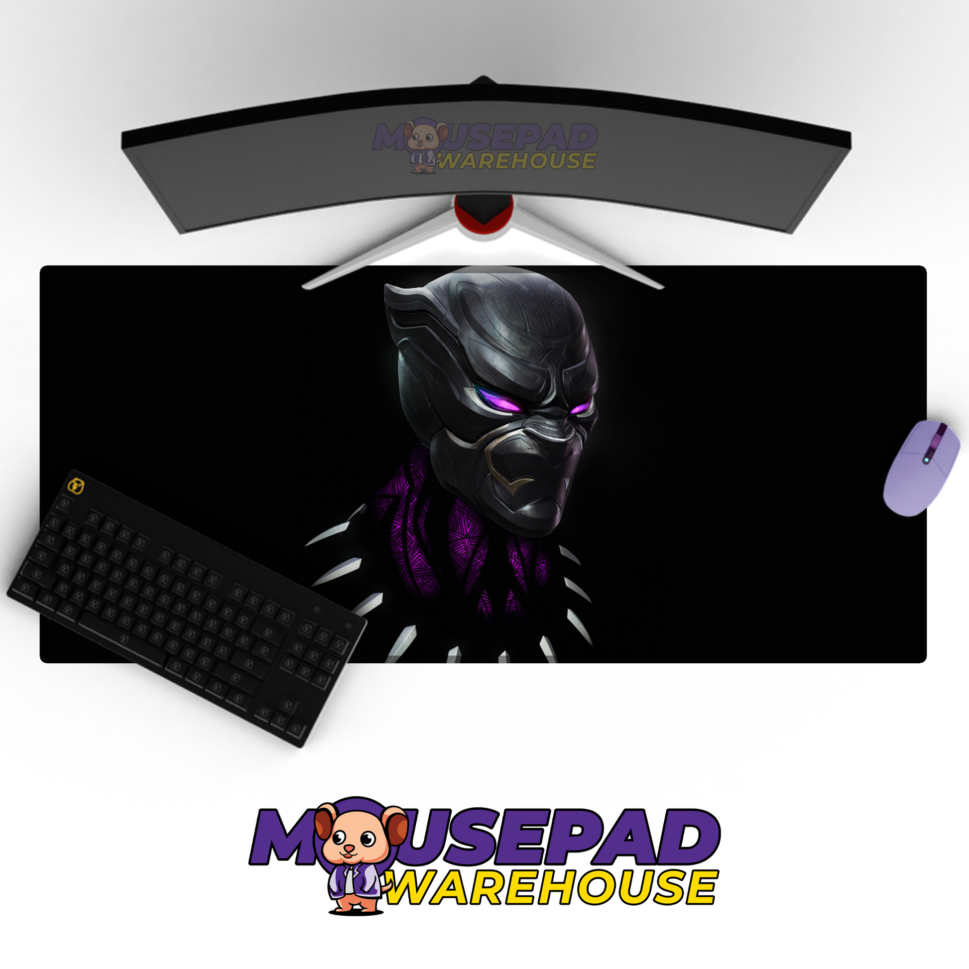Black Panther V21 Mousepad Mockup