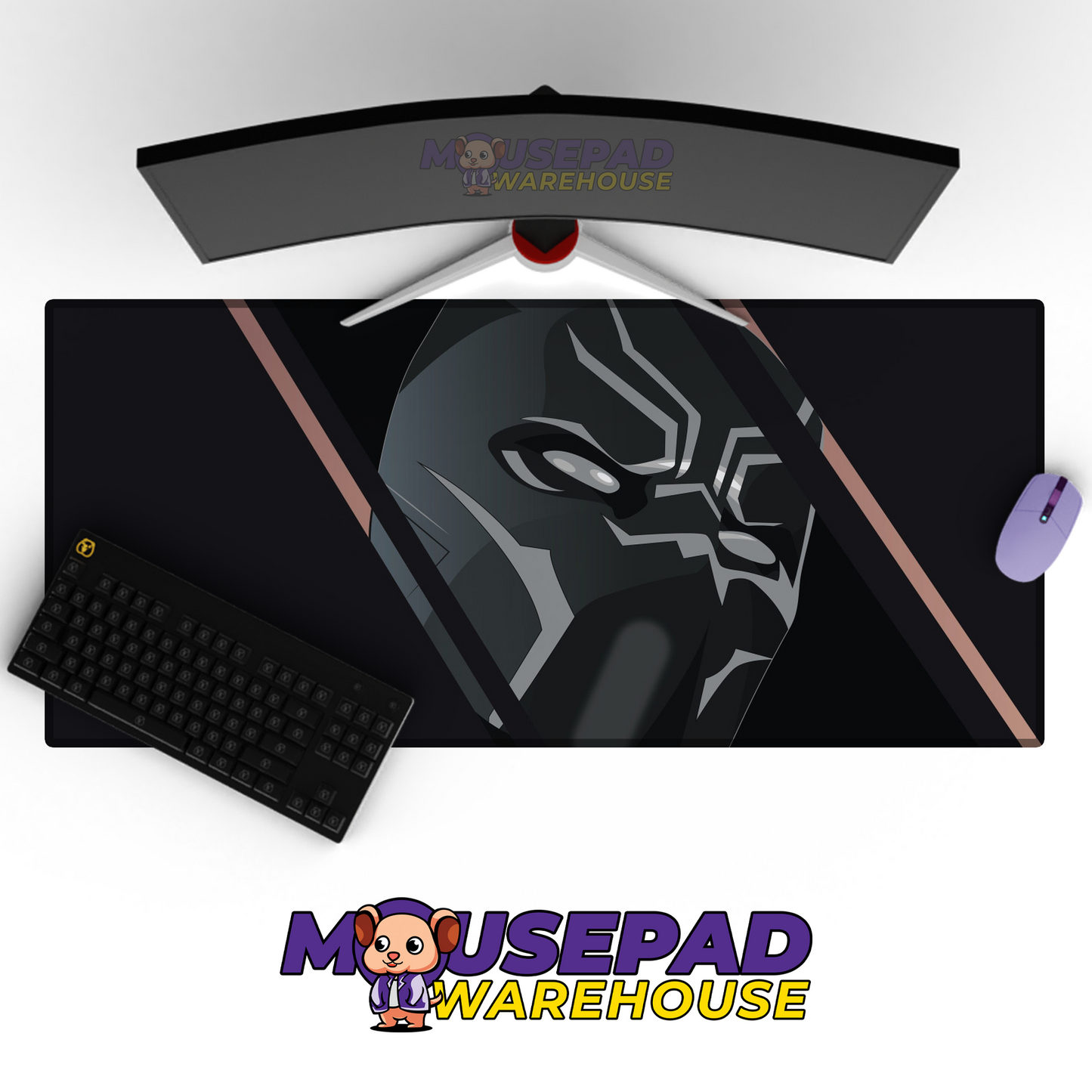 Black Panther V25 Mousepad Mockup