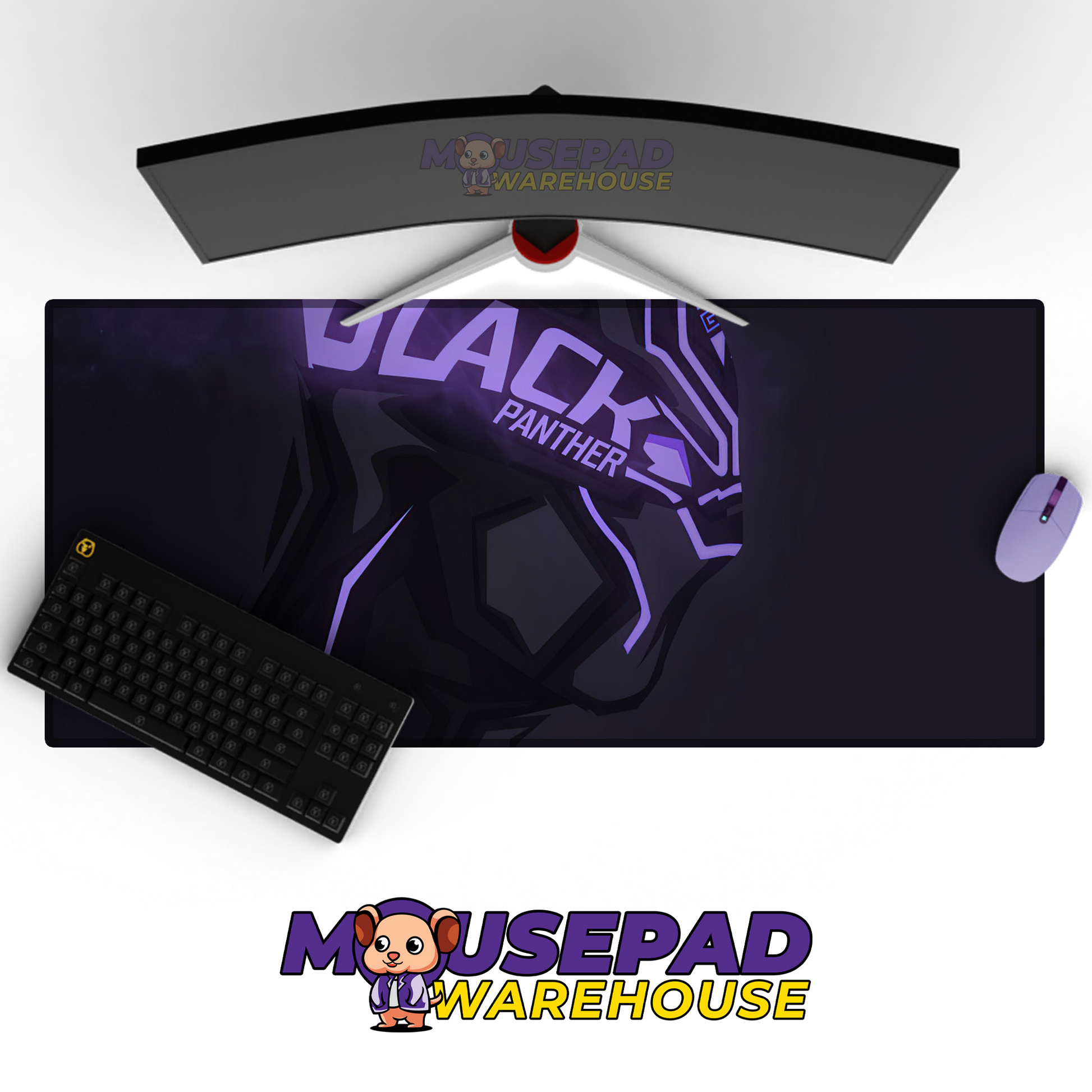Black Panther V2 Mousepad Mockup