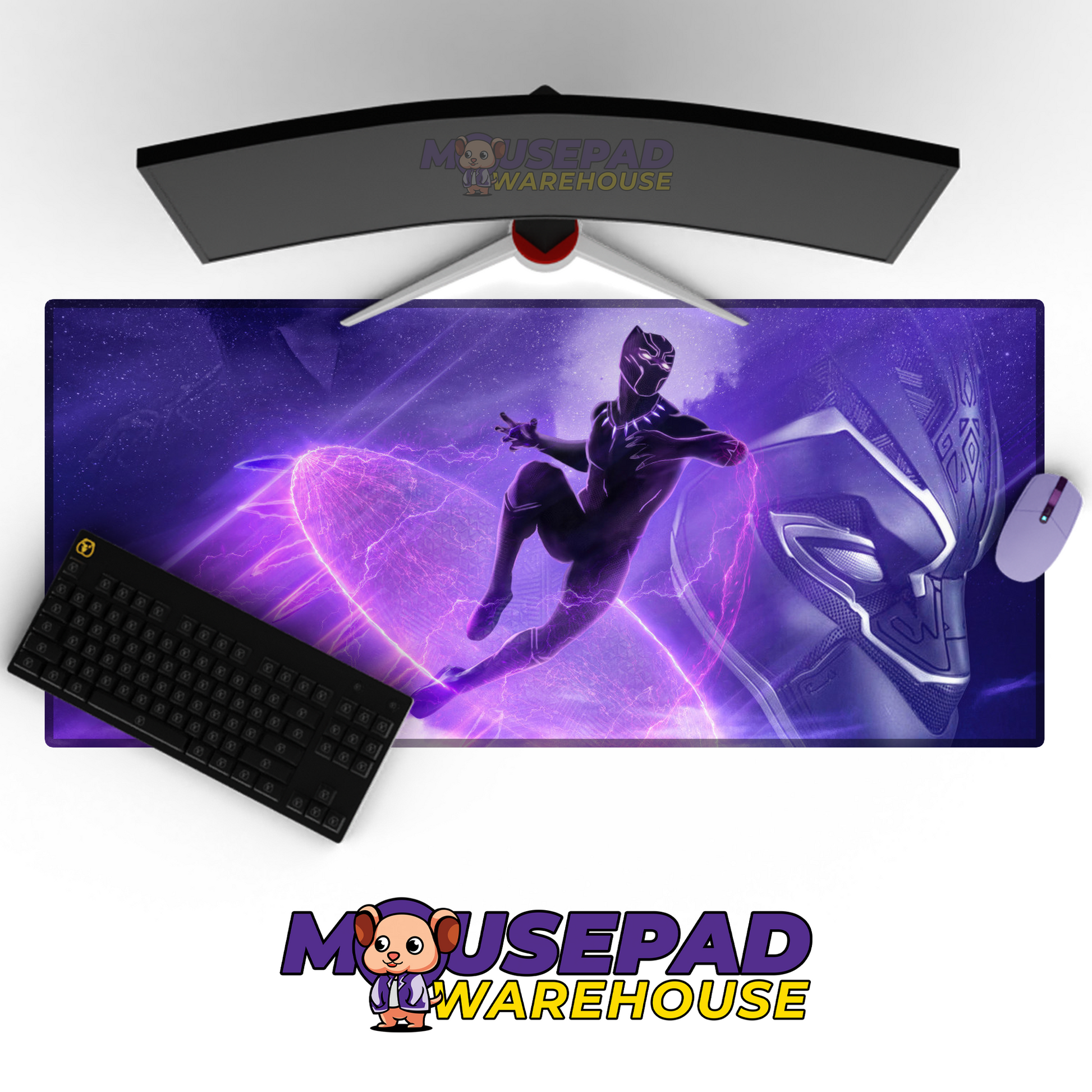 Black Panther V4 Mousepad Mockup