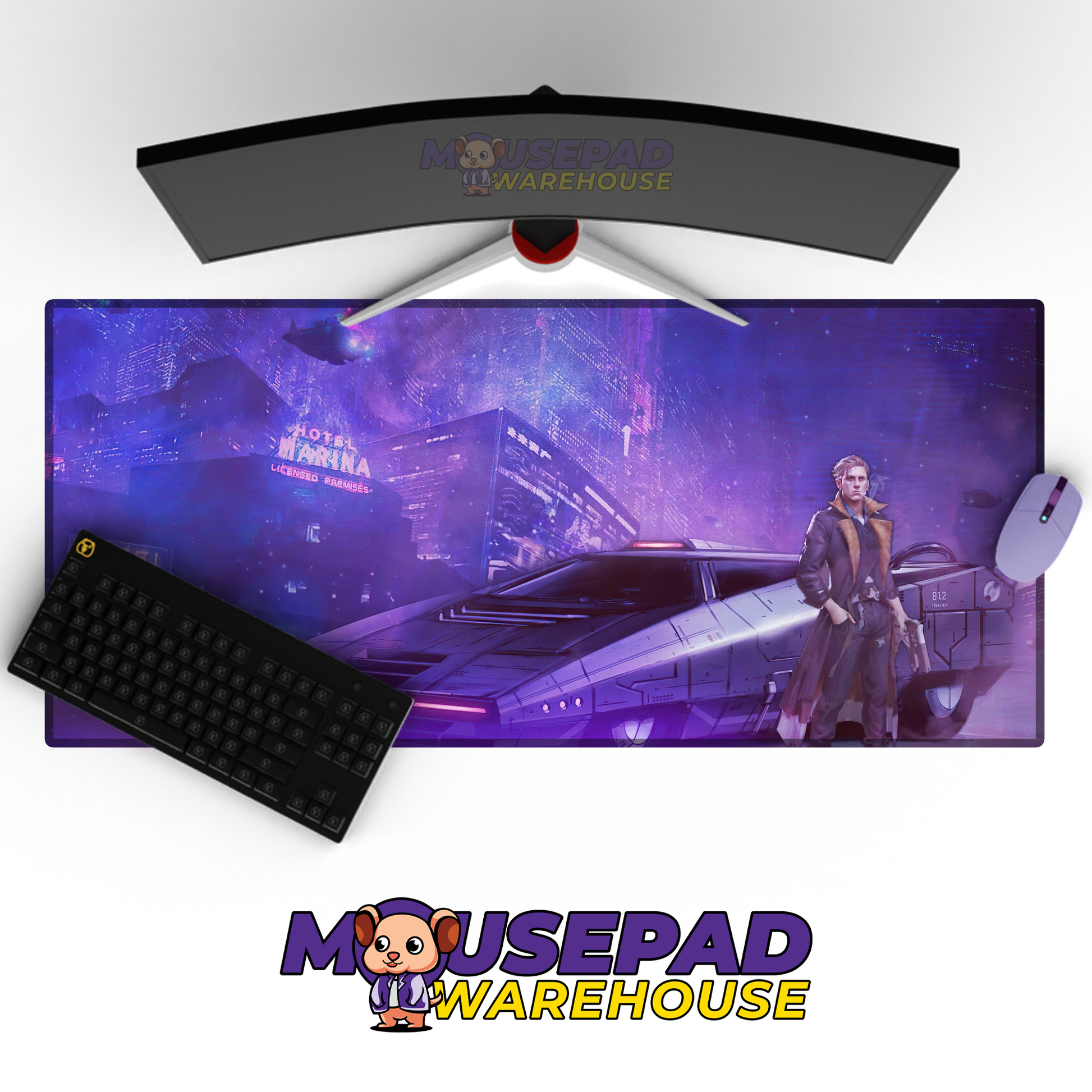 Blade Runner V16 Mousepad Mockup